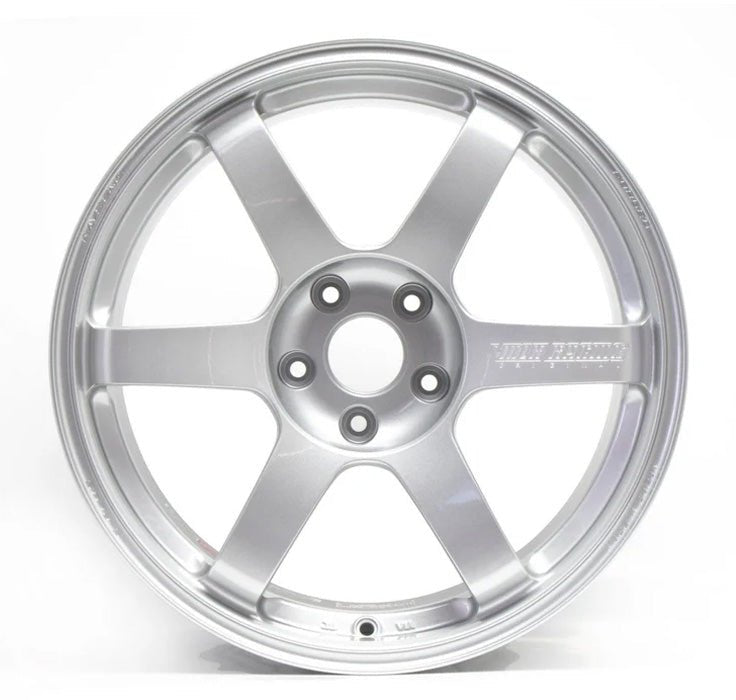 Volk Racing TE37 SAGA S - Plus Diamond Silver 18X9.5 +38 5x114.3 2015 - 2024 WRX / 2011 - 2021 STI - WVDG2X38EDS - Subimods.com