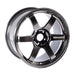 Volk Racing TE37 Saga S - Plus Shining Black Metal 18X9.5 +38 5x114.3 2015 - 2025 WRX / 2011 - 2021 STI - WVDG2X38EHM - Subimods.com