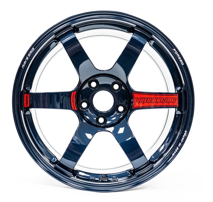 Volk Racing TE37 SAGA SL Mag Blue 18X9.5 +35 5x114.3 2015 - 2024 WRX / 2011 - 2021 STI - WVDGX35EPD - Subimods.com