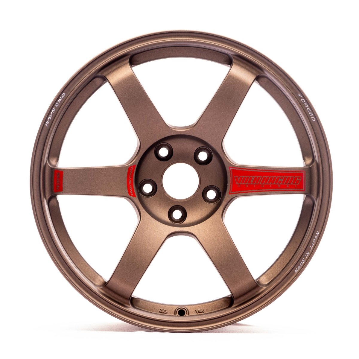 Volk Racing TE37 SAGA SL Matte Gunbronze Wheels 18x9.5 — Subimods.com
