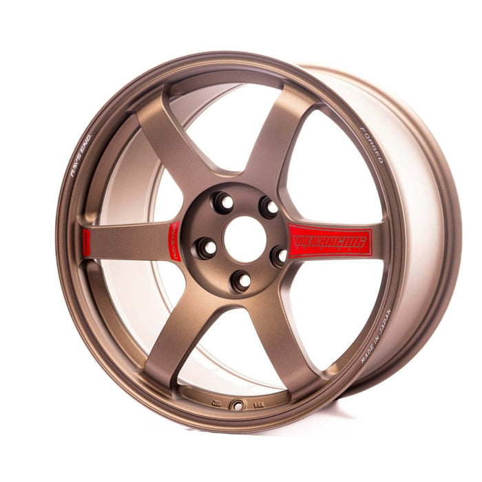 Volk Racing TE37 SAGA SL Matte Gunbronze 18x9.5 5x114.3 +35mm 2015 - 2024 WRX / 2011 - 2021 STI - WVDGX35EPBB - Subimods.com