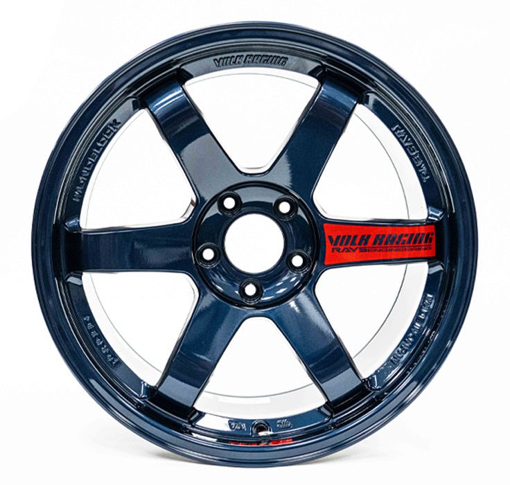 Volk Racing TE37SL Mag Blue 18x10.0 +40mm 5x114.3 2015 - 2024 WRX / 2011 - 2021 STI - WVDY40EPD - Subimods.com