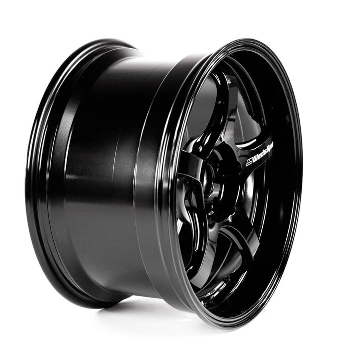 WedsSport SA-62R Platinum Silver Black (PSB) 18x9.5 5x100 +45mm Offset