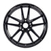 WedsSport RN55M Gloss Black 18x9.5 5x114.3 +38mm Offset 2015 - 2025 WRX / 2011 - 2021 STI - 72968 - Subimods.com