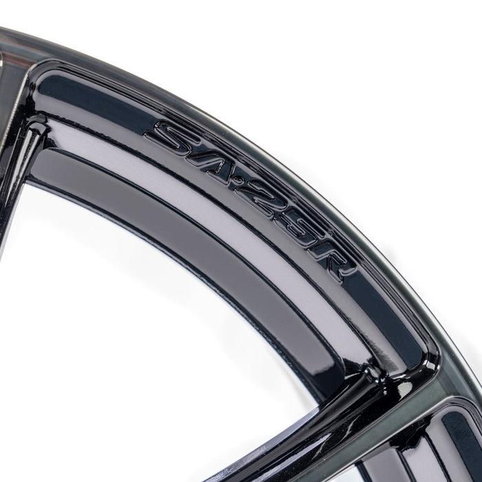 WedsSport SA - 25R Worth Black Clear 18x9.5 5x114.3 +38mm Offset 2015 - 2024 WRX / 2011 - 2021 STI - 73751 - Subimods.com
