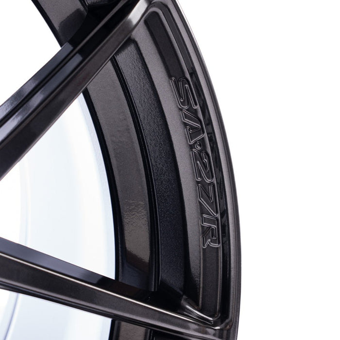 WedsSport SA - 27R Platinum Silver Black (PSB) 18x9.5 5x114.3 +38mm Offset 2015 - 2024 WRX / 2011 - 2021 STI - 74223 - Subimods.com