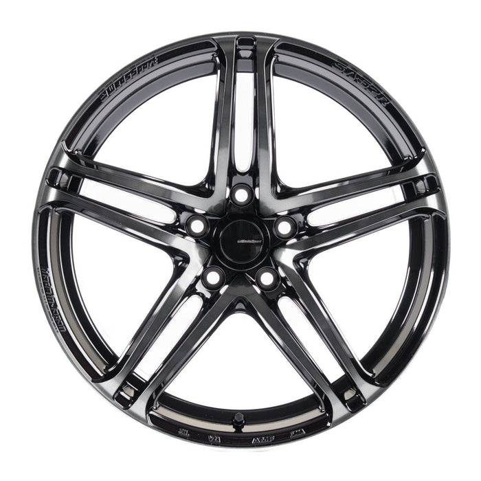 WedsSport SA - 52R Weds Black Clear (WBC) 18x9.5 5x114.3 +38mm Offset 2015 - 2024 WRX / 2011 - 2021 STI - 74845 - Subimods.com