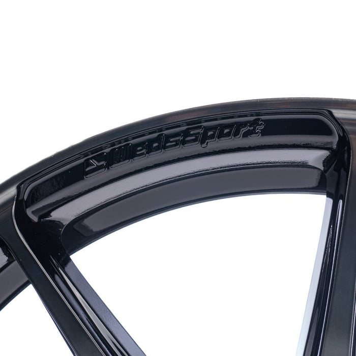WedsSport SA - 99R Worth Black Clear 18x9.5 5x114.3 +38mm Offset 2015 - 2024 WRX / 2011 - 2021 STI - 73929 - Subimods.com