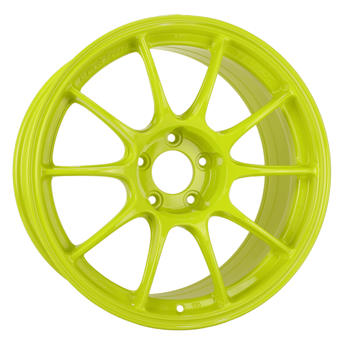 WedsSport TC - 105X AMF GT Yellow 18x9.5 5x114.3 +35mm Offset 2015 - 2024 WRX / 2011 - 2021 STI - 74945 - Subimods.com