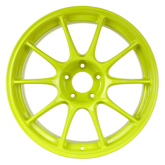 WedsSport TC - 105X AMF GT Yellow 18x9.5 5x114.3 +35mm Offset 2015 - 2024 WRX / 2011 - 2021 STI - 74945 - Subimods.com