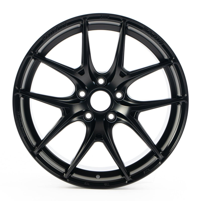 WedsSports SA - 01R 18x9.5 5x114.3 +38mm Offset Matte Black - 74709 - Subimods.com
