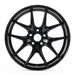 WedsSports SA - 01R 18x9.5 5x114.3 +38mm Offset Matte Black - 74709 - Subimods.com