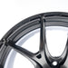 WedsSports SA - 01R 18x9.5 5x114.3 +38mm Offset Platinum Silver Black (PSB) - 74687 - Subimods.com