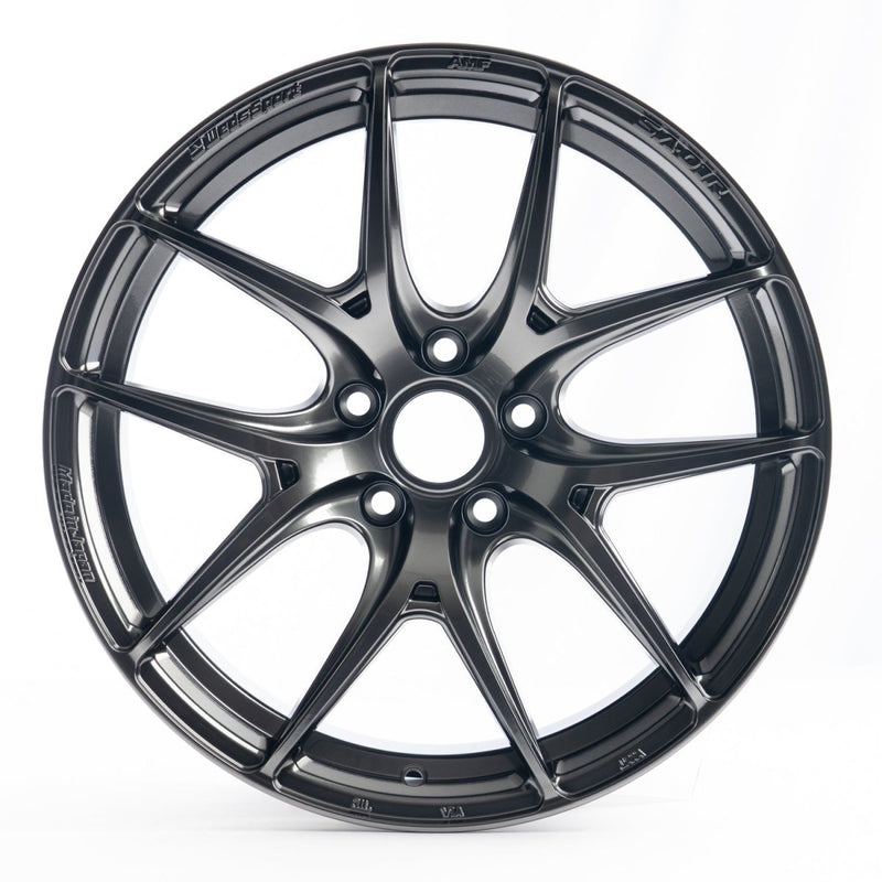 WedsSports SA - 01R 18x9.5 5x114.3 +38mm Offset Platinum Silver Black (PSB) - 74687 - Subimods.com