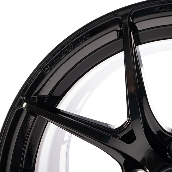 WedsSports SA - 01R 18x9.5 5x114.3 +38mm Offset Weds Black Clear (WBC) - 74635 - Subimods.com