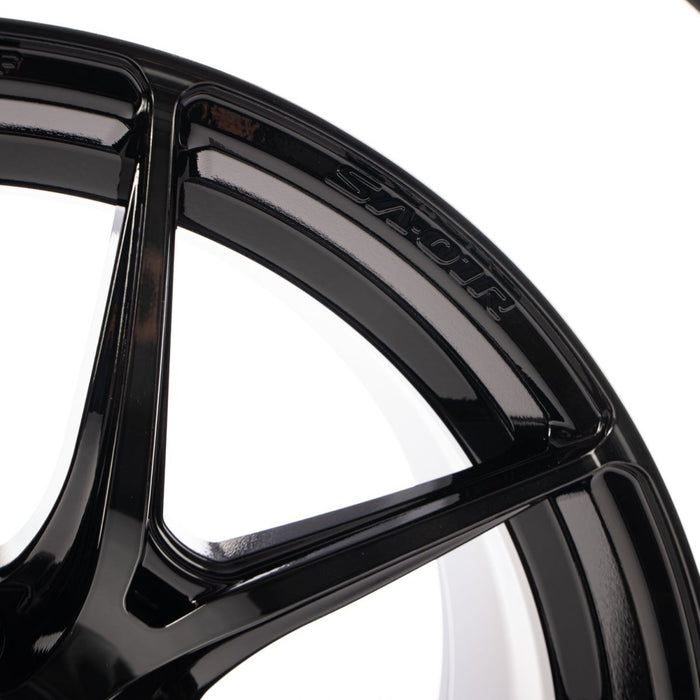 WedsSports SA - 01R 18x9.5 5x114.3 +38mm Offset Weds Black Clear (WBC) - 74635 - Subimods.com