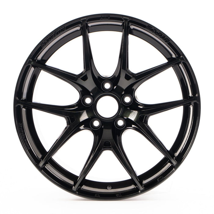 WedsSports SA - 01R 18x9.5 5x114.3 +38mm Offset Weds Black Clear (WBC) - 74635 - Subimods.com