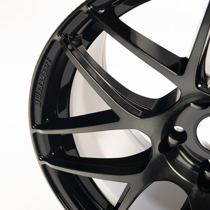 WedsSports SA - 27R 18x9.5 5x114.3 +38mm Offset Weds Black Clear (WBC) - 74179 - Subimods.com