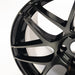 WedsSports SA - 27R 18x9.5 5x114.3 +38mm Offset Weds Black Clear (WBC) - 74179 - Subimods.com