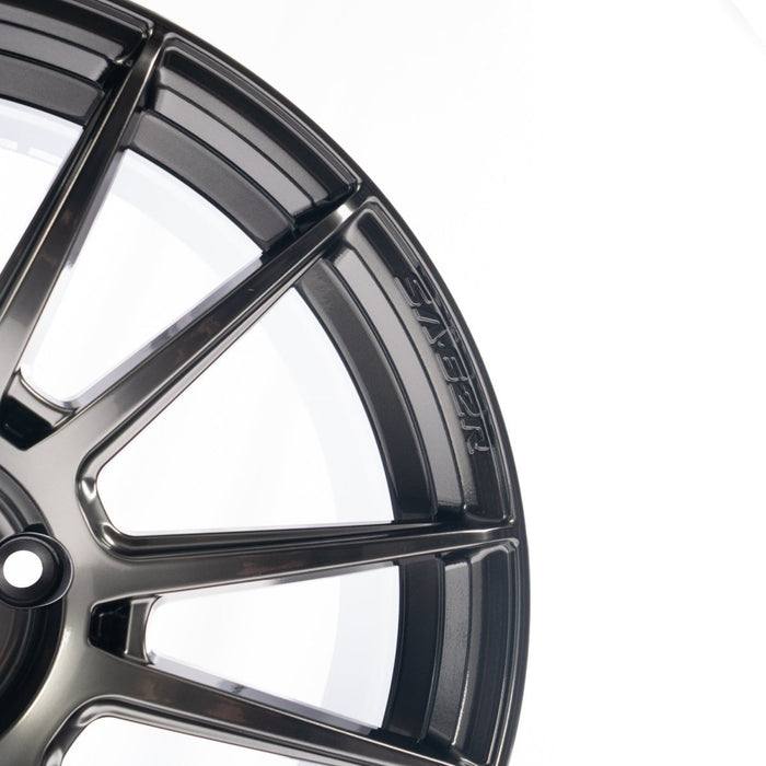 WedsSports SA - 62R 18x9.5 5x114.3 +38mm Offset Platinum Silver Black (PSB) - 41820 - Subimods.com