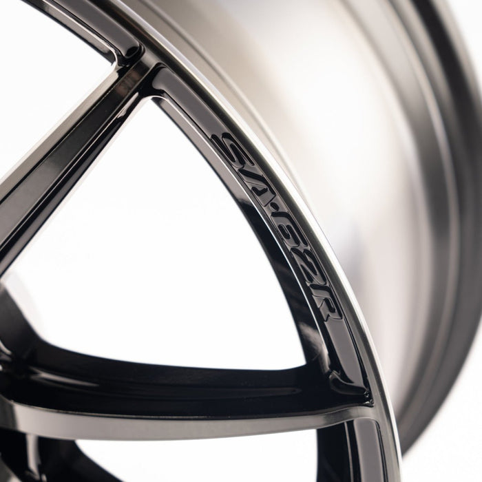 WedsSports SA - 62R 18x9.5 5x114.3 +38mm Offset Weds Black Clear (WBC) - 41776 - Subimods.com