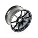 WedsSports SA - 99R Blue Light Chrome II 18x9.5 5x114.3 +38mm Offset - 73927 - Subimods.com