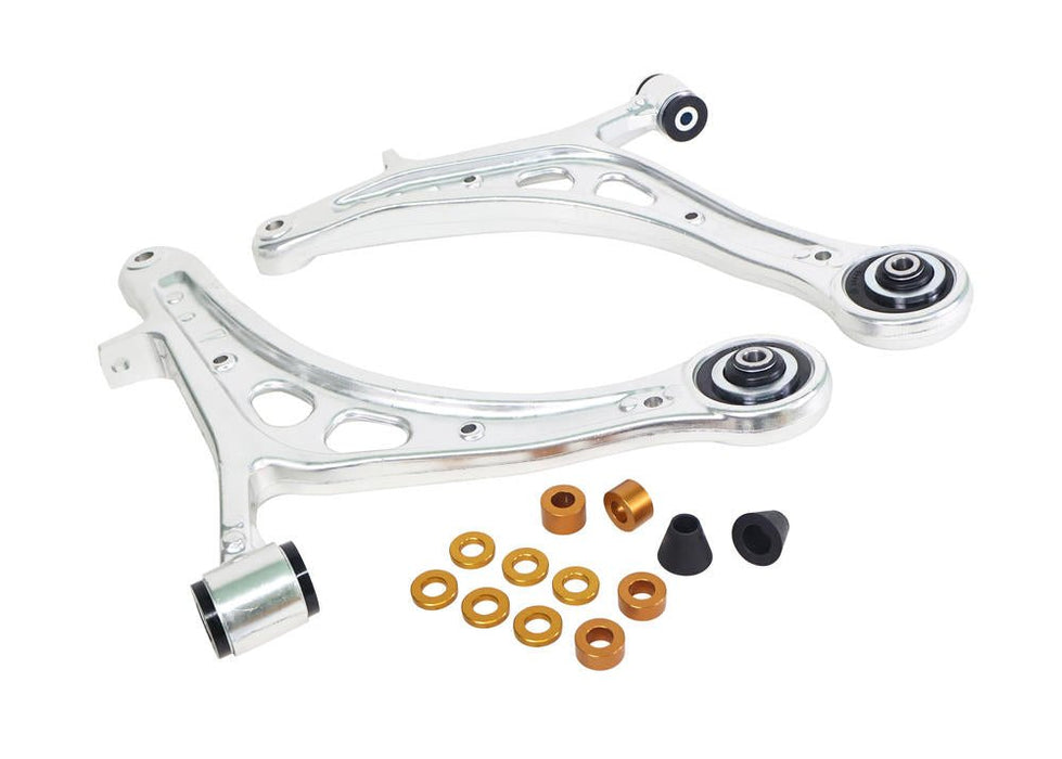 Whiteline Front Lower Control Arms w/ Caster Correction 2015-2021 WRX - KTA407 - Subimods.com