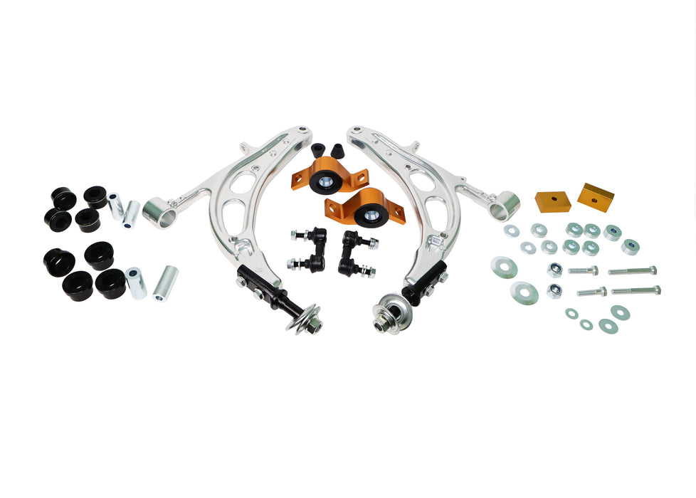 Whiteline Front Lower Control Arms W/ Endlinks and Anti - Lift Kit 2002 - 2007 WRX / 2004 - 2007 STI - KTA289 - Subimods.com