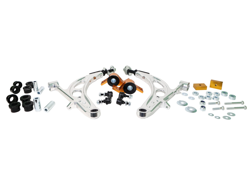 Whiteline Front Lower Control Arms W/ Endlinks and Anti - Lift Kit 2002 - 2007 WRX / 2004 - 2007 STI - KTA289 - Subimods.com