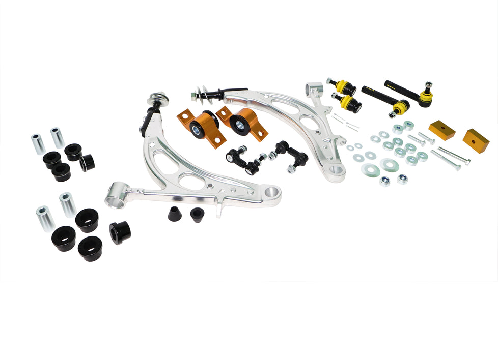 Whiteline Front Lower Control Arms W/ Endlinks, Anti - Lift, and Roll Center Correction 2002 - 2007 WRX / 2004 - 2007 STI - KTA290 - Subimods.com
