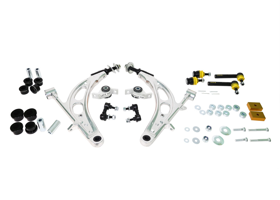 Whiteline Front Lower Control Arms W/ Endlinks, Anti - Lift, and Roll Center Correction 2002 - 2007 WRX / 2004 - 2007 STI - KTA290 - Subimods.com