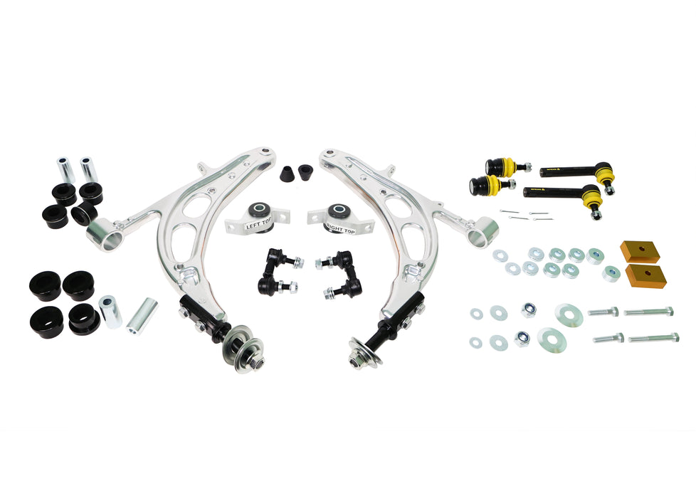 Whiteline Front Lower Control Arms W/ Endlinks, Anti - Lift, and Roll Center Correction 2002 - 2007 WRX / 2004 - 2007 STI - KTA290 - Subimods.com