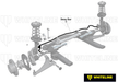 Whiteline Front Sway Bar 20mm 1995 - 2004 Legacy - BSF14 - Subimods.com