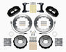 Wilwood 6R Slotted Big Brake Kit Front Black 2013 - 2024 BRZ / 2013 - 2016 FRS / 2017 - 2021 86 / 2022 - 2024 GR86 - 140-12870 - Subimods.com