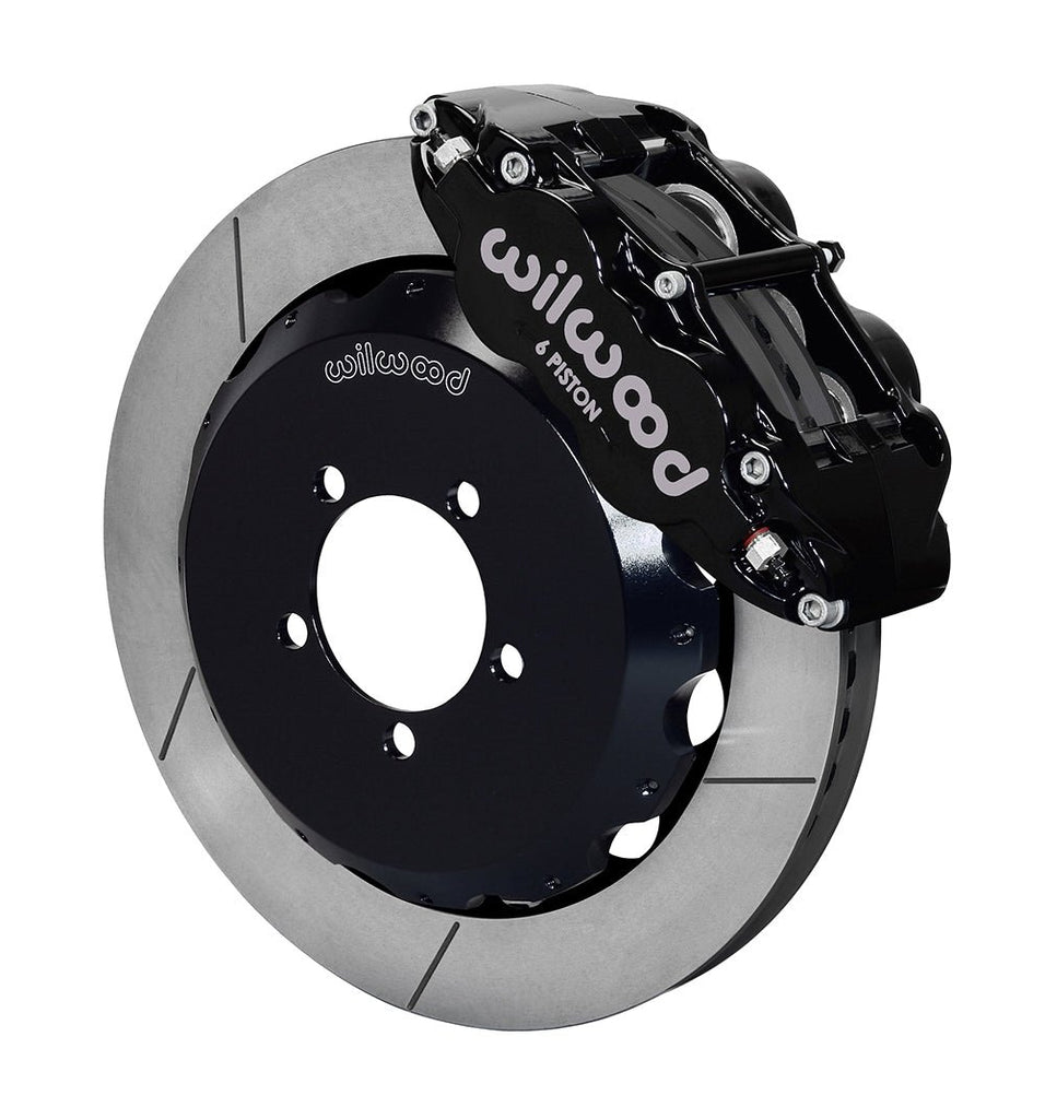 Wilwood 6R Slotted Big Brake Kit Front Black 2013-2024 BRZ / 2013
