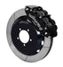 Wilwood 6R Slotted Big Brake Kit Front Black 2013 - 2024 BRZ / 2013 - 2016 FRS / 2017 - 2021 86 / 2022 - 2024 GR86 - 140-12870 - Subimods.com