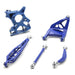 Wisefab Rear Suspension Rear Drop Knuckle Kit 2013 - 2025 BRZ / 2022 - 2025 GR86 / 2013 - 2016 FR - S / 2017 - 2020 GT86 - WF861 - Subimods.com