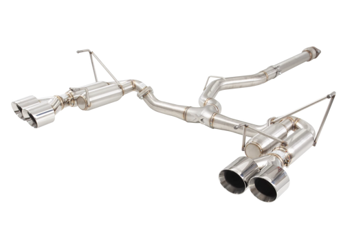 X - Force Race Style Stainless Steel Catback Exhaust 2022 - 2024 WRX - ESSW29RCS - Subimods.com