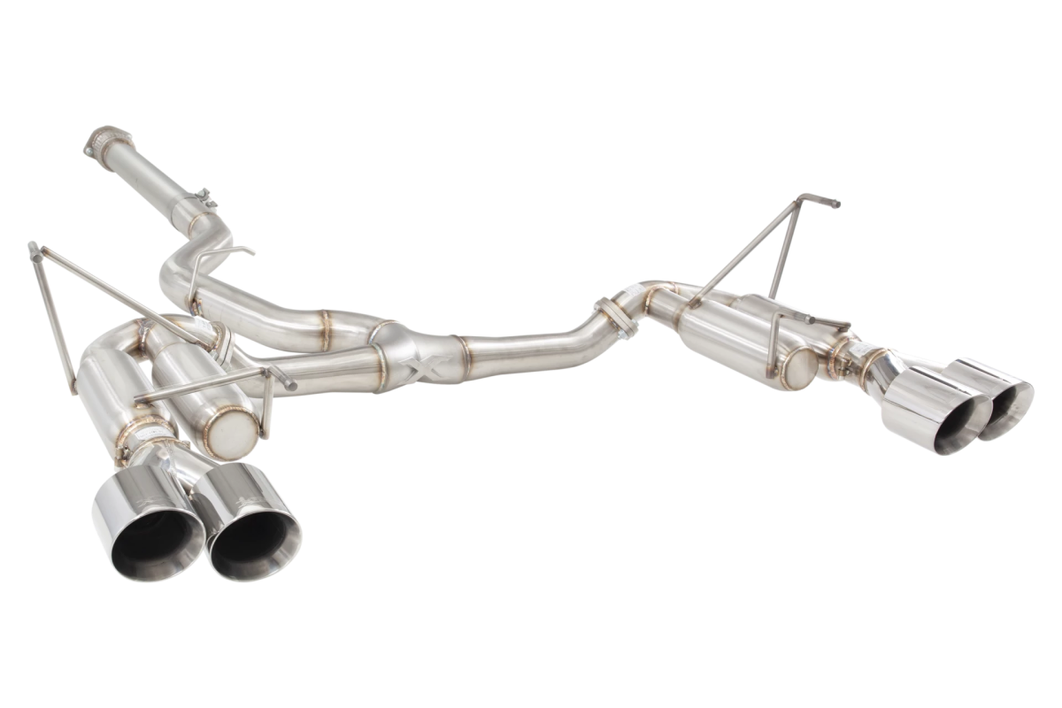 XForce Race Style Stainless Steel Catback Exhaust WRX 2022