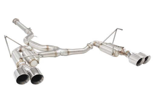 X - Force Race Style Stainless Steel Catback Exhaust 2022 - 2024 WRX - ESSW29RCS - Subimods.com