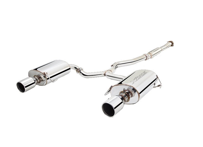 X - Force Stainless Steel Catback Exhaust 2005 - 2009 Legacy GT - ES - SL05 - CBS - Subimods.com