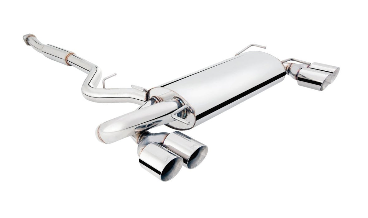 X - Force Stainless Steel Catback Exhaust 2011 - 2014 WRX Hatchback / 2008 - 2014 STI Hatchback - ES - SW09 - CBS - Subimods.com