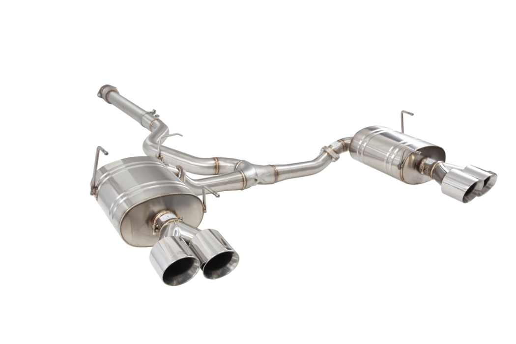 X - Force Street Style Stainless Steel Catback Exhaust 2022 - 2024 WRX - ESSW29CS - Subimods.com