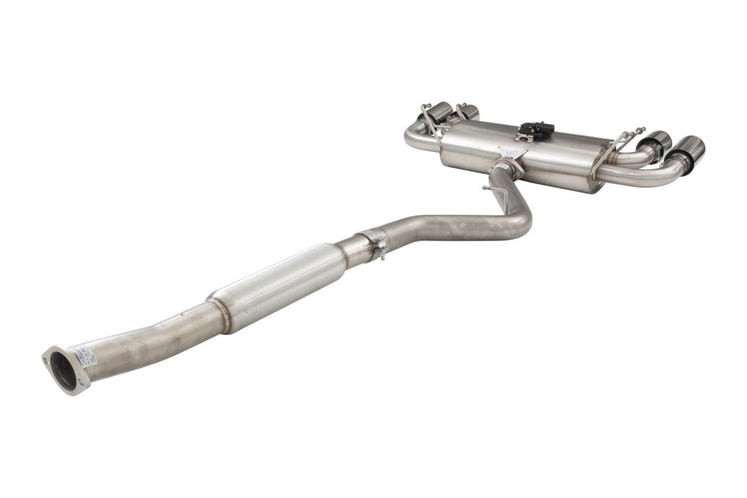 X - Force Varex Valved Stainless Steel Catback Exhaust 2011 - 2014 WRX Hatchback / 2008 - 2014 STI Hatchback - ESSW09VKCS - Subimods.com