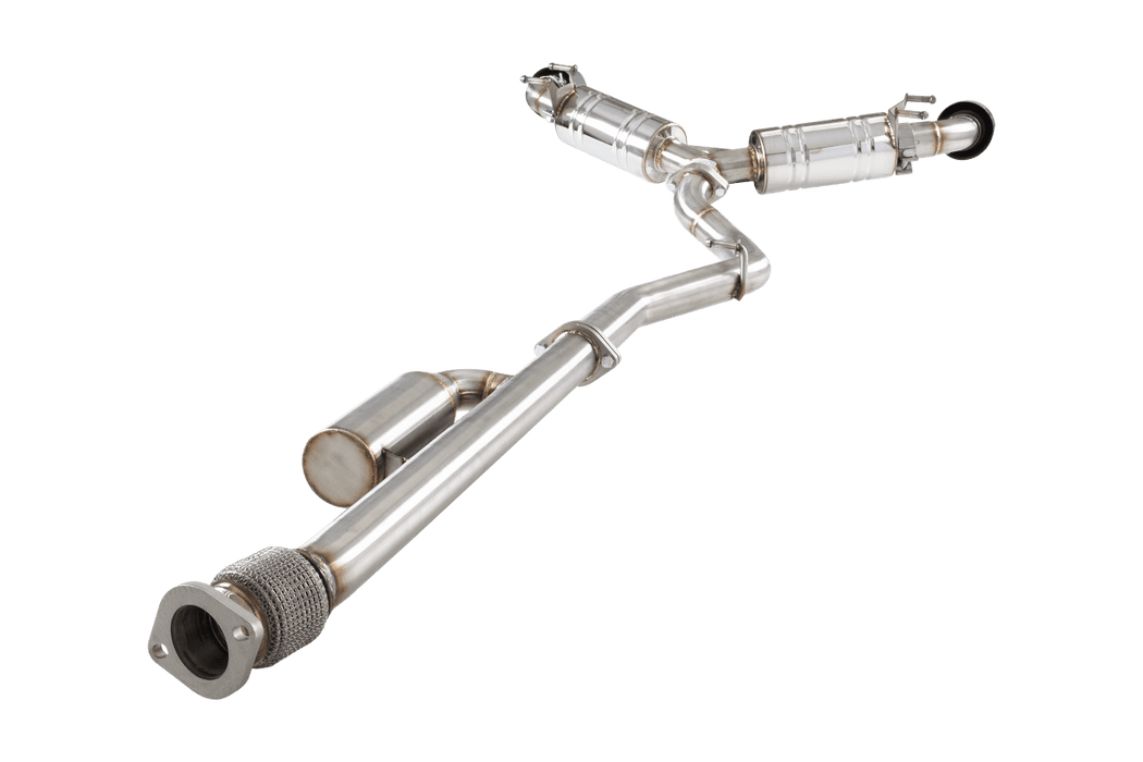 XForce 2.5 Inch Cat Back Race Exhaust 2022 - 2026 BRZ / GR86 - ESBRZ3CS - Subimods.com