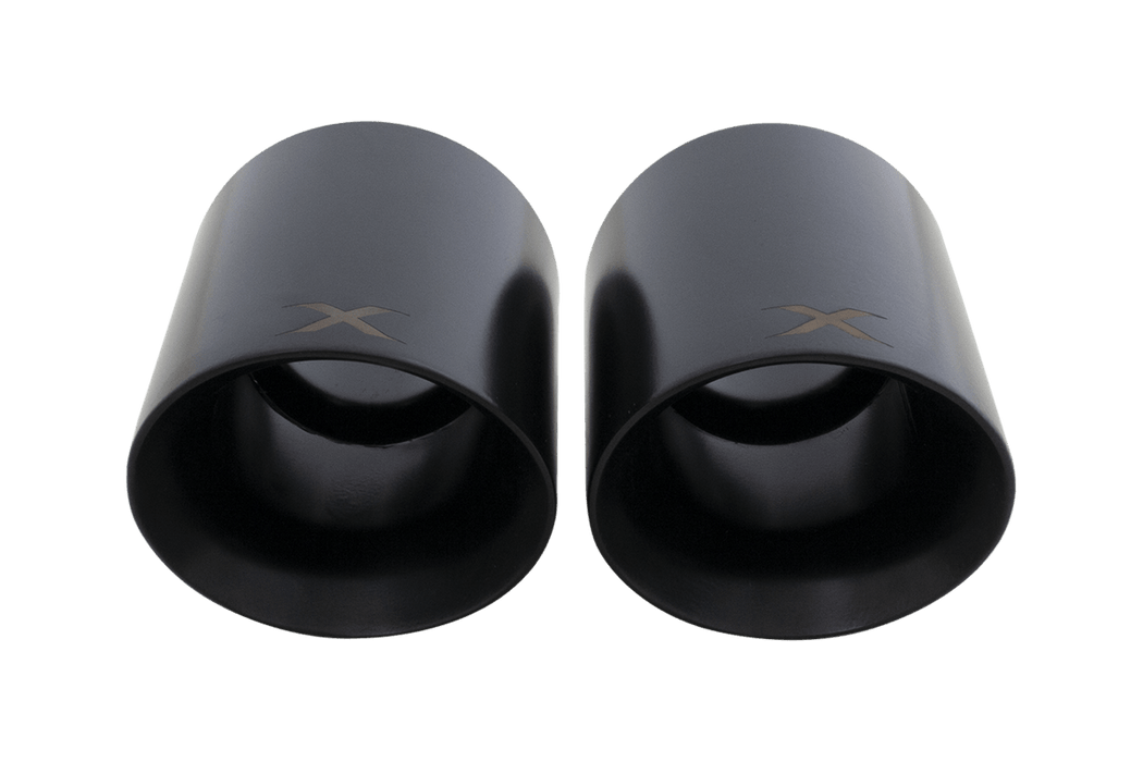 XForce 4.5" Matte Black Tip Kit 2022 - 2026 BRZ / GR86 - ESBRZTIPSBK - Subimods.com