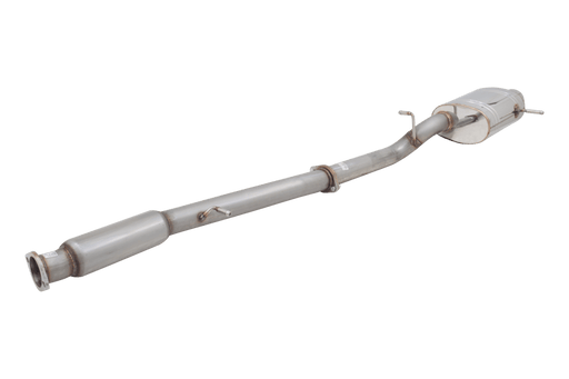 XForce Cat Back Exhaust Oval Single Outlet 2002 - 2007 WRX / STI - E4-SW05-MP02-CBS - Subimods.com
