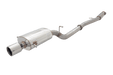 XForce Cat Back Exhaust Oval Single Outlet 2002 - 2007 WRX / STI - E4-SW05-MP02-CBS - Subimods.com