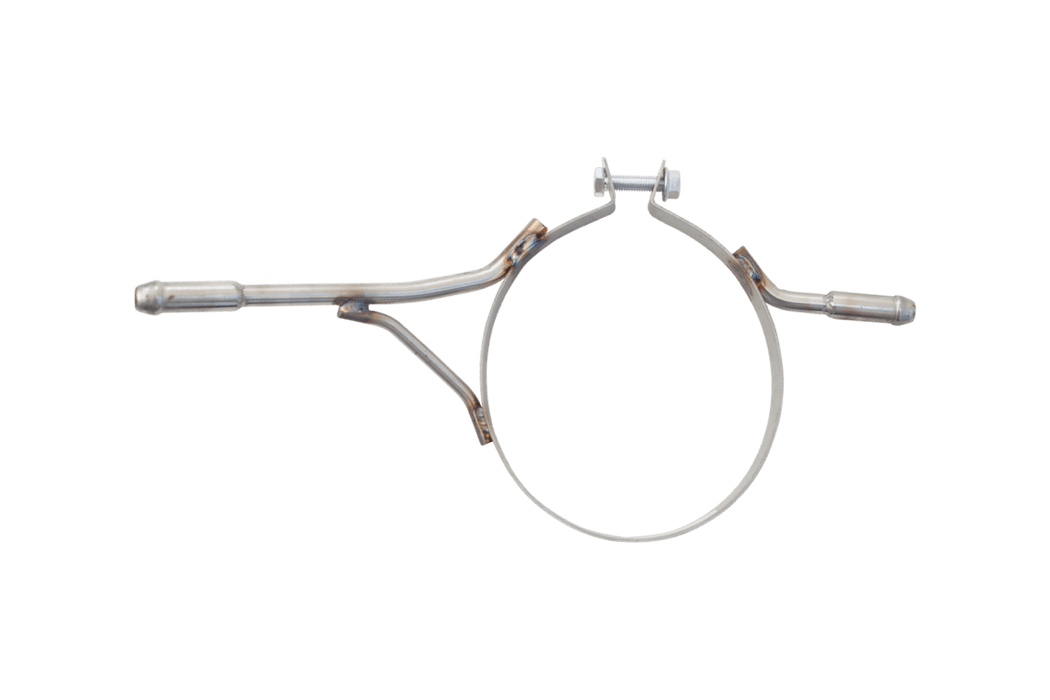 XForce Cat Back Exhaust w/ Angle Out Cannon 2002 - 2007 WRX / STI - E4-SW05-LPA-CBS - Subimods.com