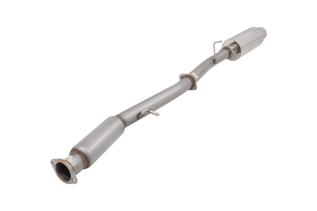 XForce Cat Back Exhaust w/ Angle Out Cannon 2002 - 2007 WRX / STI - E4-SW05-LPA-CBS - Subimods.com
